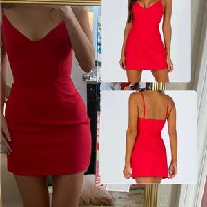 Red mini dress from Princess Polly! Size 2 worn once
